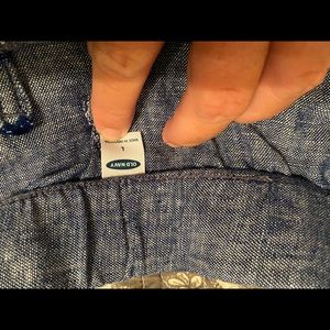 Old navy wide leg trousers